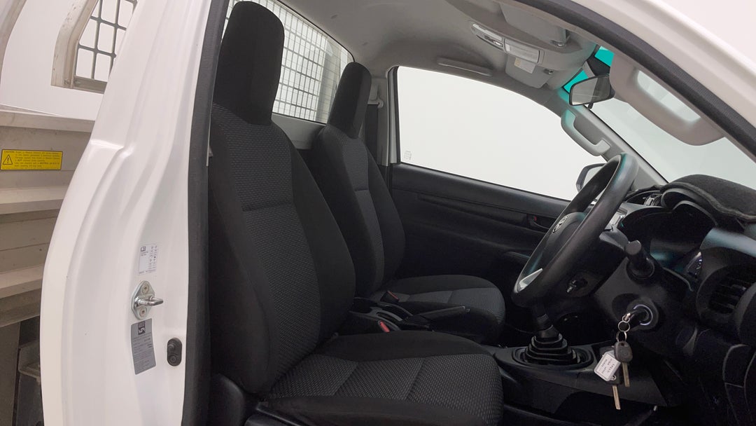 Right Side Front Door Cabin View