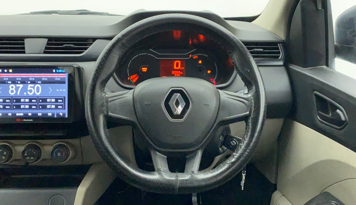2021 Renault TRIBER RXE MT, Petrol, Manual, 32,172 km, Steering Wheel Close Up
