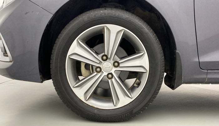 2019 Hyundai Verna 1.6 SX VTVT AT (O), Petrol, Automatic, 5,075 km, Left Front Wheel