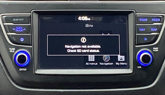 2019 Hyundai Elite i20 1.2 SPORTZ PLUS DUAL TONE VTVT, Petrol, Manual, 24,046 km, Infotainment system - GPS Card not working/missing