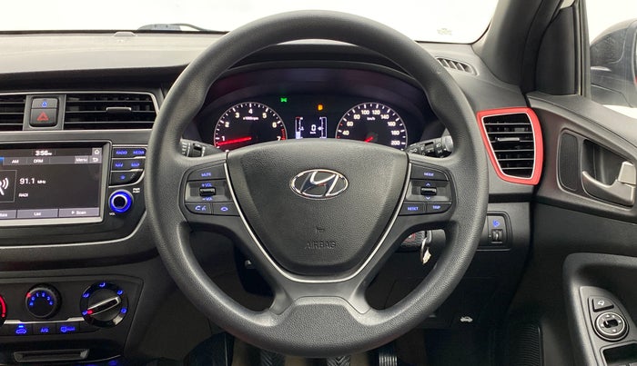 2019 Hyundai Elite i20 1.2 SPORTZ PLUS DUAL TONE VTVT, Petrol, Manual, 24,046 km, Steering Wheel Close Up