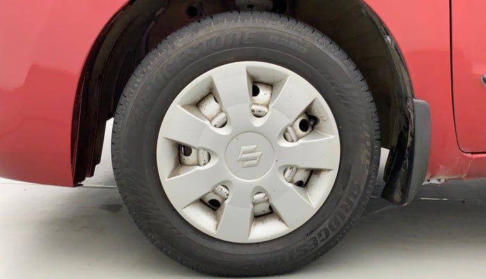 2013 Maruti Wagon R 1.0 LXI CNG, CNG, Manual, 72,324 km, Left Front Wheel