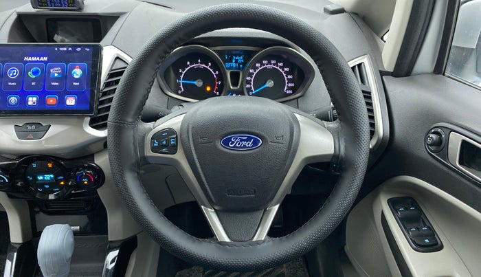 2015 Ford Ecosport 1.5 TITANIUM TI VCT AT, Petrol, Automatic, 37,644 km, Steering Wheel Close Up