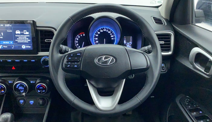 2020 Hyundai VENUE S Plus MT 1.2 Kappa, Petrol, Manual, 1,343 km, Steering Wheel Close-up