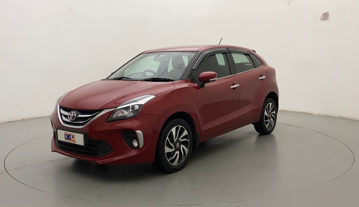 2019 Toyota Glanza V CVT, Petrol, Automatic, 38,099 km, Left Front Diagonal