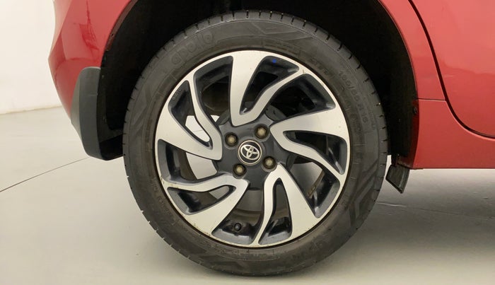 2019 Toyota Glanza V CVT, Petrol, Automatic, 38,099 km, Right Rear Wheel