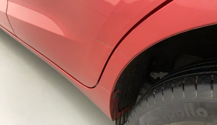 2019 Toyota Glanza V CVT, Petrol, Automatic, 38,099 km, Left quarter panel - Slightly dented
