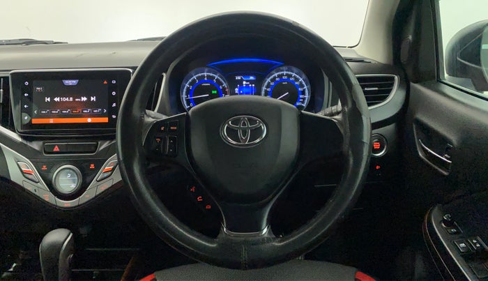 2019 Toyota Glanza V CVT, Petrol, Automatic, 38,099 km, Steering Wheel Close Up