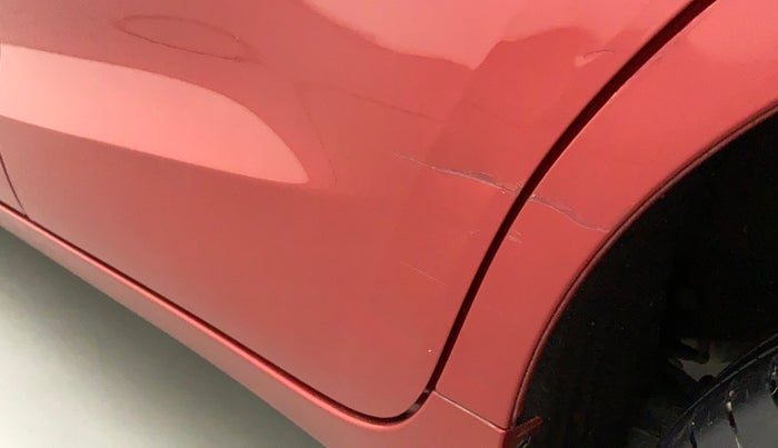 2019 Toyota Glanza V CVT, Petrol, Automatic, 38,099 km, Rear left door - Minor scratches