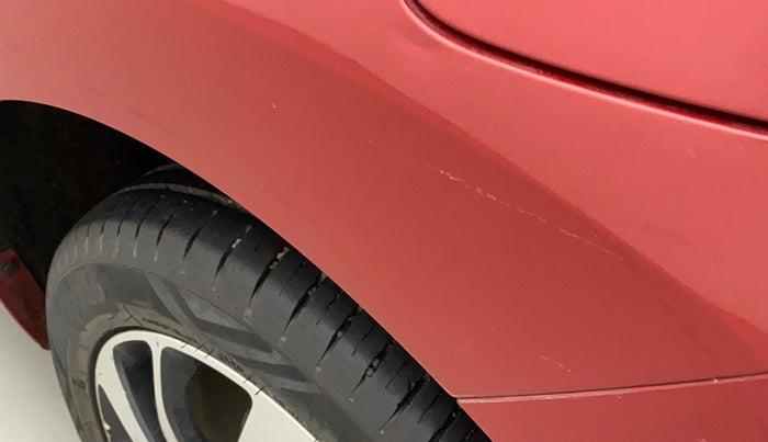 2019 Toyota Glanza V CVT, Petrol, Automatic, 38,099 km, Left quarter panel - Minor scratches