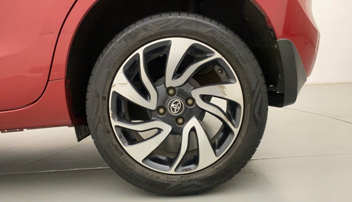 2019 Toyota Glanza V CVT, Petrol, Automatic, 38,099 km, Left Rear Wheel