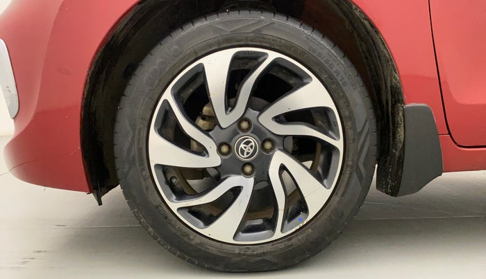 2019 Toyota Glanza V CVT, Petrol, Automatic, 38,099 km, Left Front Wheel