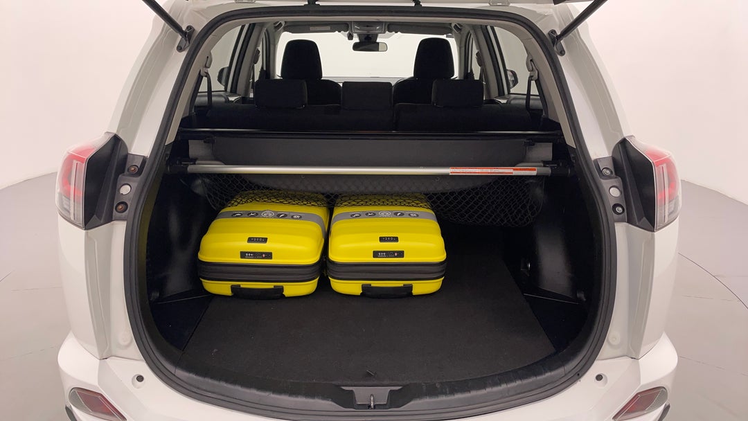 Boot Inside View with Luggage