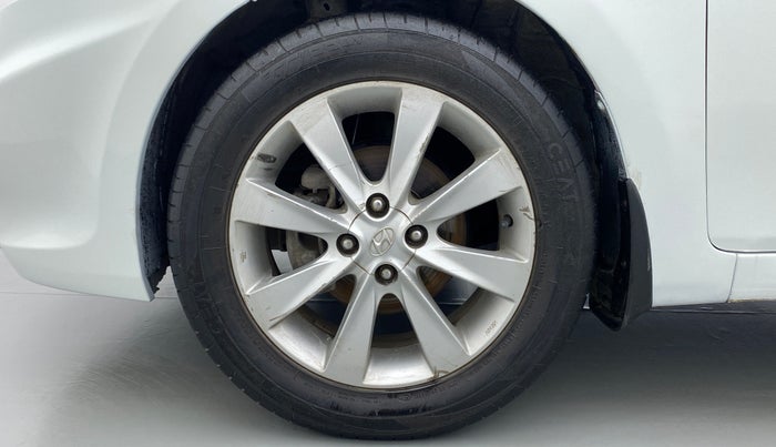 2013 Hyundai Verna FLUIDIC 1.6 SX VTVT, Petrol, Manual, 60,623 km, Left Front Wheel