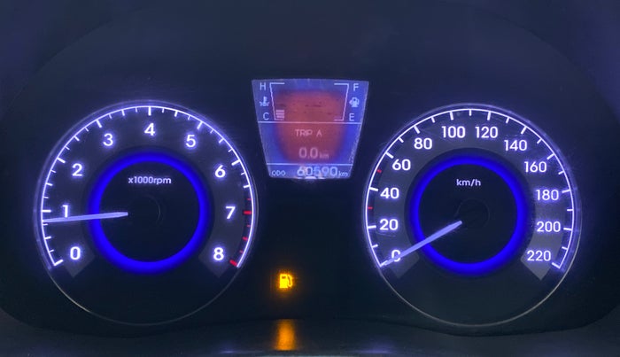 2013 Hyundai Verna FLUIDIC 1.6 SX VTVT, Petrol, Manual, 60,623 km, Odometer Image