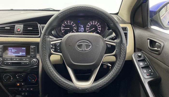 2016 Tata Zest XMS RT, Petrol, Manual, 44,478 km, Steering Wheel Close Up