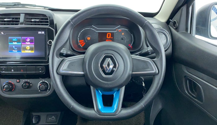 2021 Renault Kwid Neotech Edition 0.8L MT, Petrol, Manual, 10,642 km, Steering Wheel Close Up