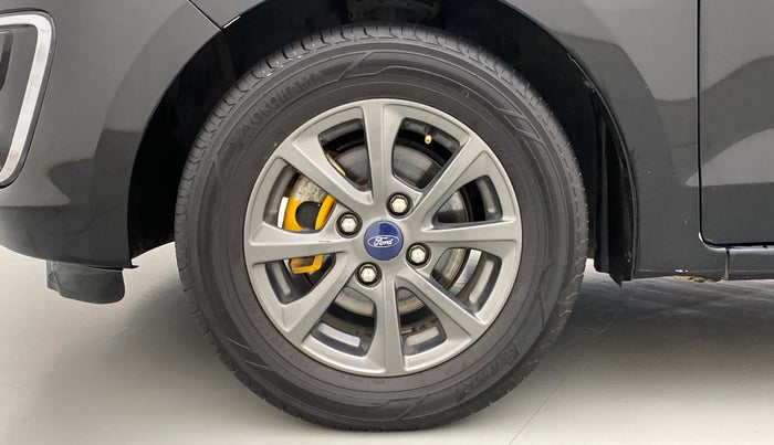 2019 Ford New Figo TITANIUM 1.2 PETROL MT, Petrol, Manual, 37,736 km, Left Front Wheel