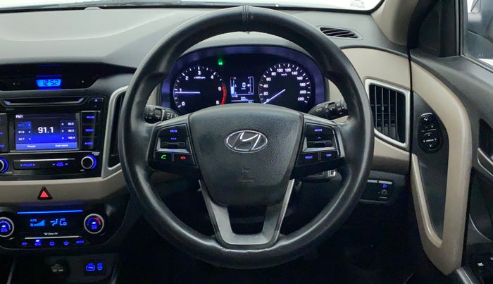 2015 Hyundai Creta SX 1.6 DIESEL, Diesel, Manual, 77,883 km, Steering Wheel Close Up