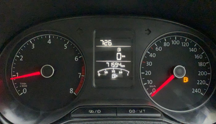 2016 Volkswagen Ameo HIGHLINE1.2L, Petrol, Manual, 71,580 km, Odometer Image