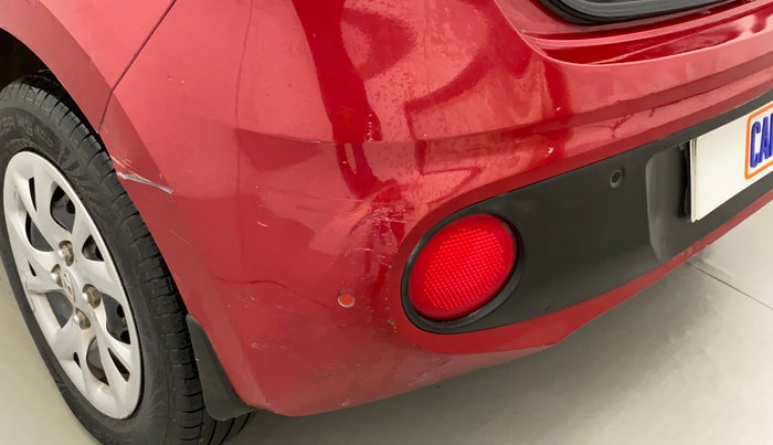 2017 Hyundai Grand i10 SPORTZ (O) 1.2 KAPPA VTVT, Petrol, Manual, 48,079 km, Rear bumper - Paint is slightly damaged