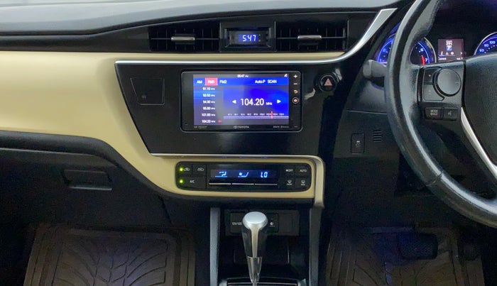 2017 Toyota Corolla Altis VL AT, Petrol, Automatic, 39,476 km, Air Conditioner