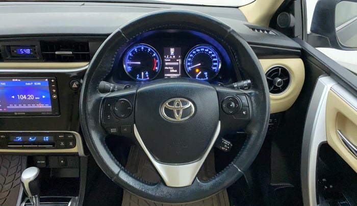 2017 Toyota Corolla Altis VL AT, Petrol, Automatic, 39,476 km, Steering Wheel Close Up