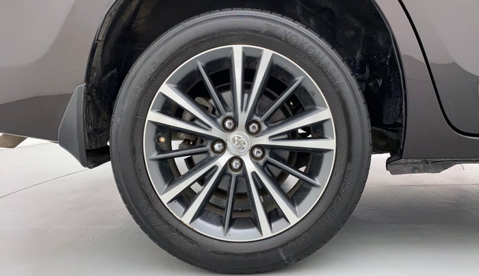 2017 Toyota Corolla Altis VL AT, Petrol, Automatic, 39,476 km, Right Rear Wheel