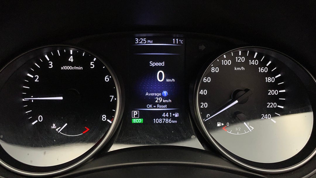 2018 Nissan Qashqai St, Automatic, 108786 km, Odometer View