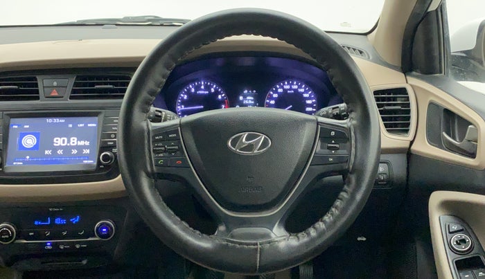2017 Hyundai Elite i20 ASTA 1.2 (O), Petrol, Manual, 80,478 km, Steering Wheel Close Up
