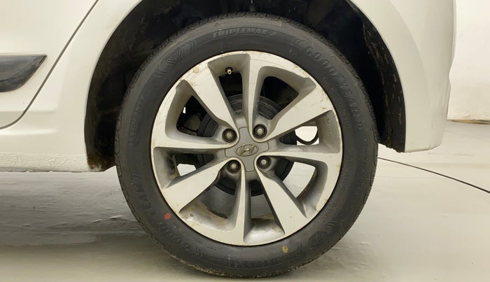 2017 Hyundai Elite i20 ASTA 1.2 (O), Petrol, Manual, 80,478 km, Left Rear Wheel