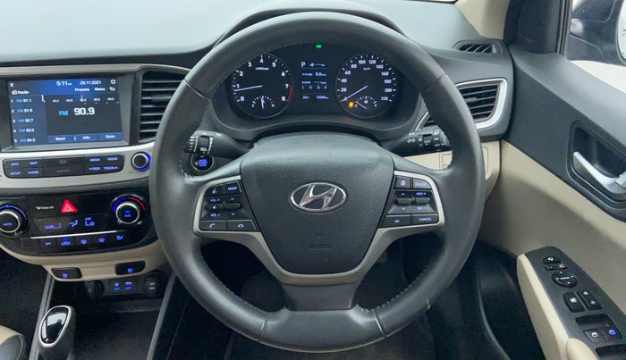 2018 Hyundai Verna 1.6 SX VTVT AT (O), Petrol, Automatic, 12,812 km, Steering Wheel Close-up