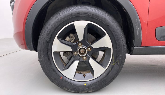 2018 Tata NEXON XZA+ 1.5 Dual Tone, Diesel, Automatic, 27,857 km, Left Front Wheel