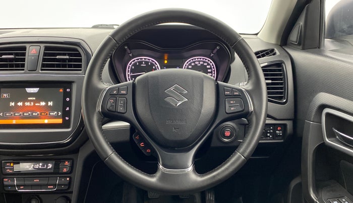2021 Maruti Vitara Brezza ZXI +, Petrol, Manual, 11,421 km, Steering Wheel Close Up
