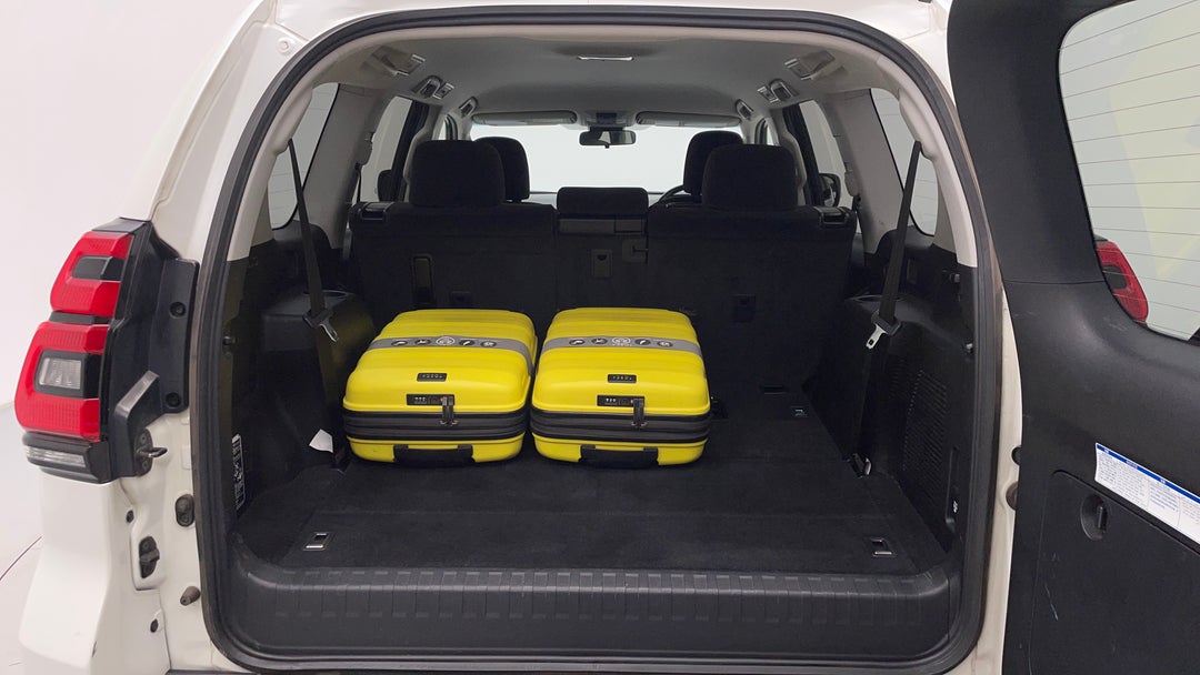 Boot Inside View with Luggage