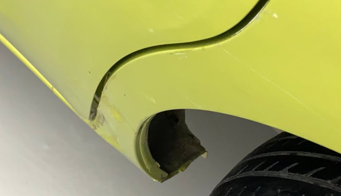 2016 Datsun Redi Go T, Petrol, Manual, 67,109 km, Left quarter panel - Slightly dented