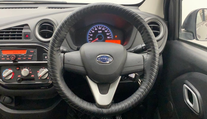 2018 Datsun Redi Go T (O), Petrol, Manual, 17,530 km, Steering Wheel Close Up