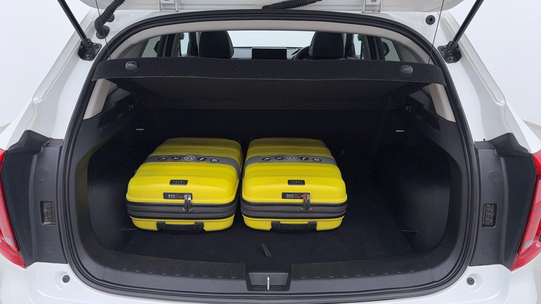 Boot Inside View with Luggage