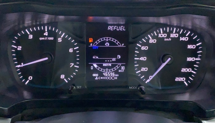 2021 Tata ALTROZ XT PETROL, Petrol, Manual, 46,596 km, Odometer Image