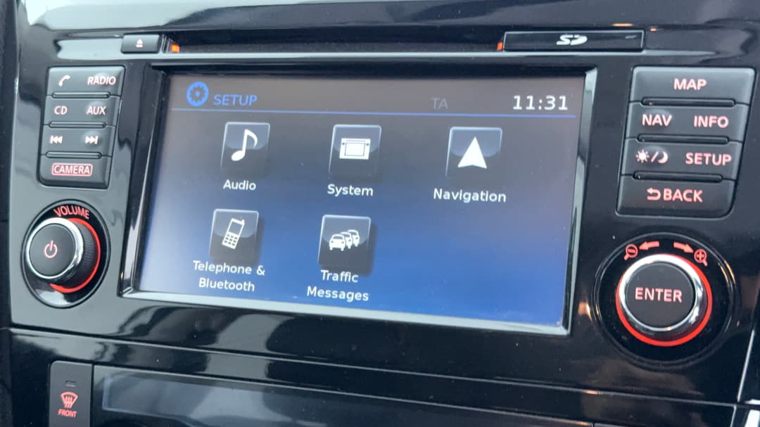 2018 Nissan X-trail St-l 7 Seat (2WD), Automatic, 109831 km, Infotainment System