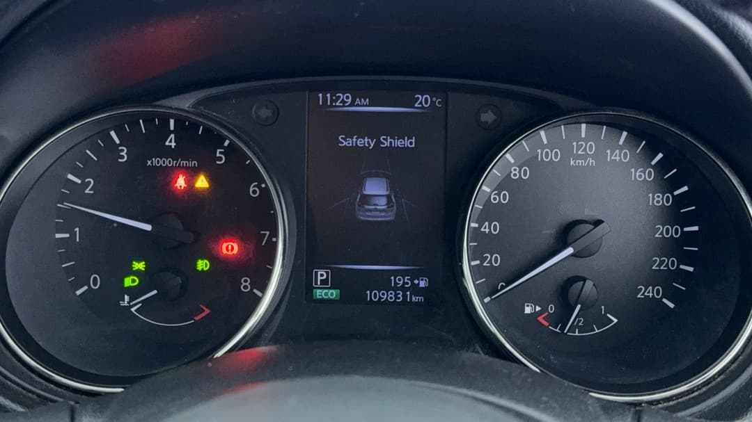 2018 Nissan X-trail St-l 7 Seat (2WD), Automatic, 109831 km, Odometer View