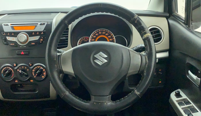 2015 Maruti Wagon R 1.0 VXI, Petrol, Manual, 57,940 km, Steering Wheel Close Up