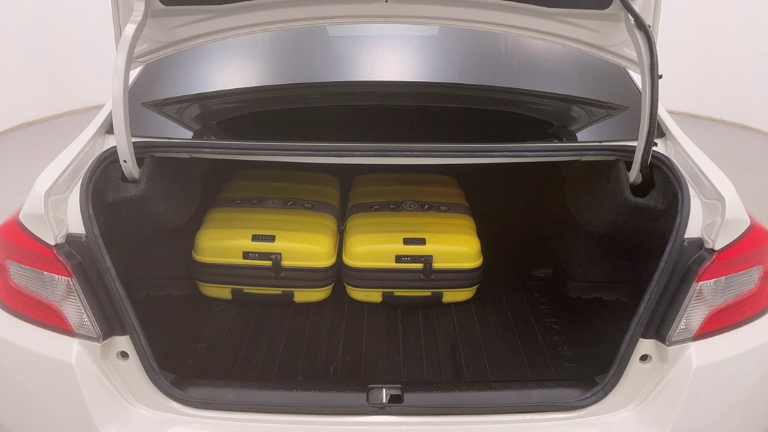 2017 Subaru WRX Premium (awd), Manual, 73569 km, Boot Inside View with Luggage