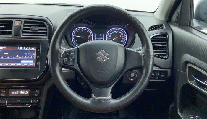 2020 Maruti Vitara Brezza ZDI + AMT, Diesel, Automatic, 18,659 km, Steering Wheel Close Up