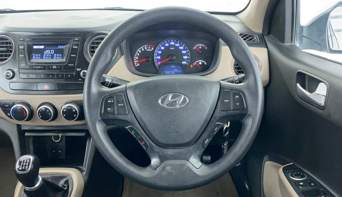 2017 Hyundai Xcent S 1.2, Petrol, Manual, 62,709 km, Steering Wheel Close Up