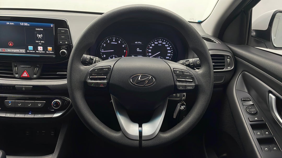 Steering Wheel Close-up
