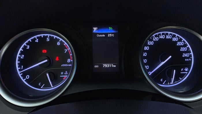 Toyota Camry-Odometer View