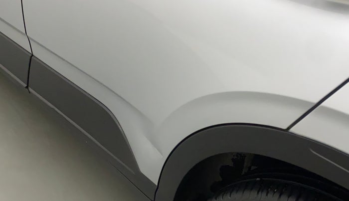 2021 Hyundai VENUE SX 1.0 (O) TURBO, Petrol, Manual, 10,109 km, Rear left door - Slightly dented