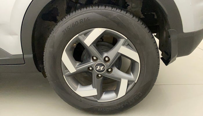 2021 Hyundai VENUE SX 1.0 (O) TURBO, Petrol, Manual, 10,109 km, Left Rear Wheel