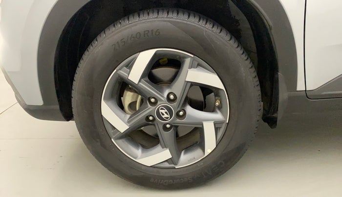 2021 Hyundai VENUE SX 1.0 (O) TURBO, Petrol, Manual, 10,109 km, Left Front Wheel